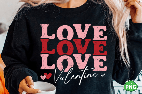 Download Retro Love Valentine PNG, Valentine PNG - Premium Resources