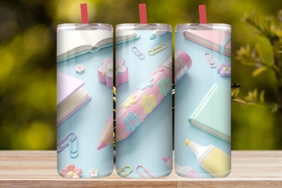 Download Cute Floral Pencil Tumbler Wrap - Pencil tumbler wrap Collection